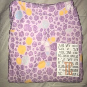NEW LuLaRoe Tall & Curvy TC Leggings purple